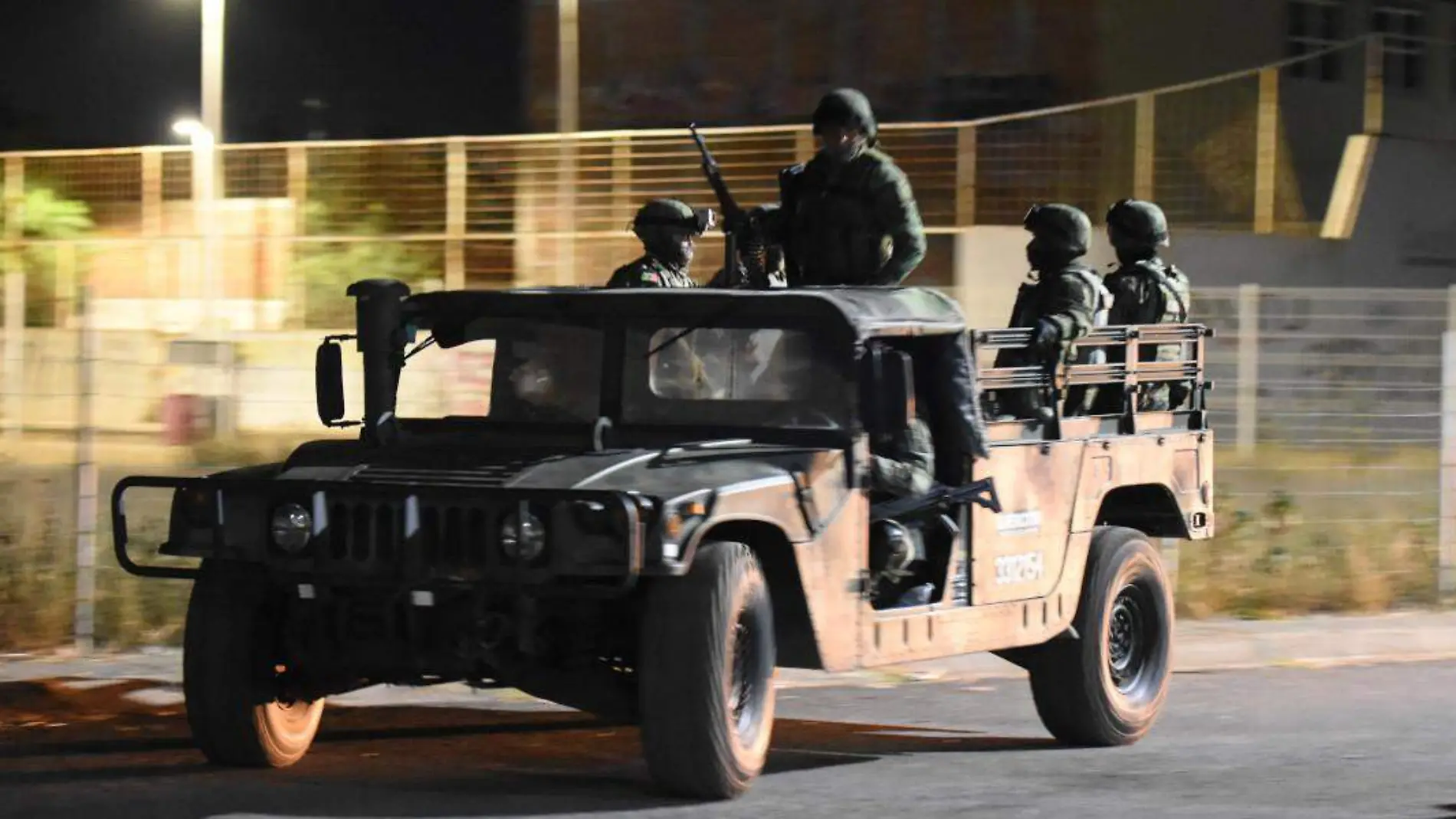 Patrullaje de militares en Zacatecas